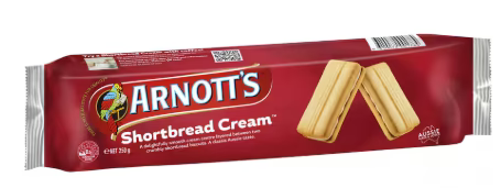 Arnotts Shortbread Cream 250g
