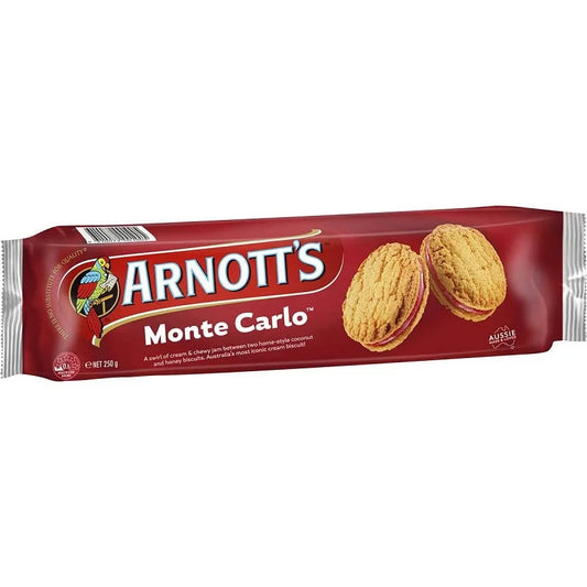 Arnotts Monte Carlo 250g