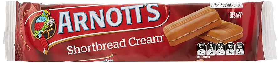 Arnotts Shortbread Cream 250g