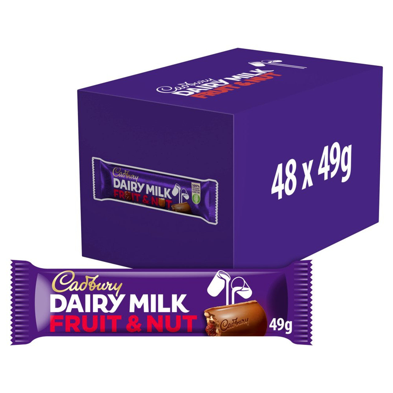 Cadbury Dairy Milk Fruit & Nut Chocolate 49g