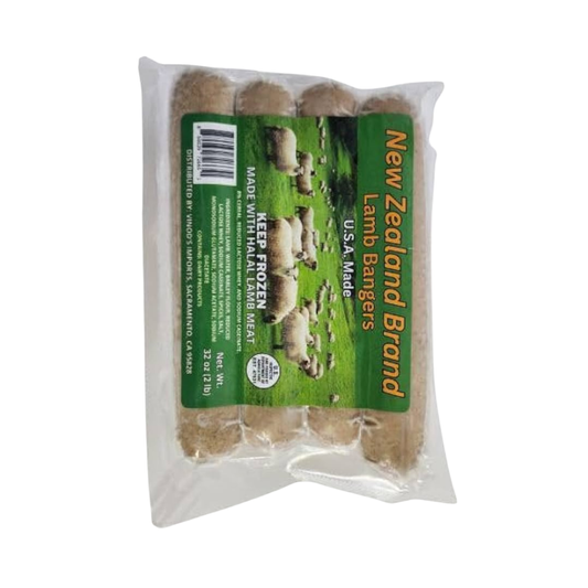 New Zealand Brand Lamb Bangers