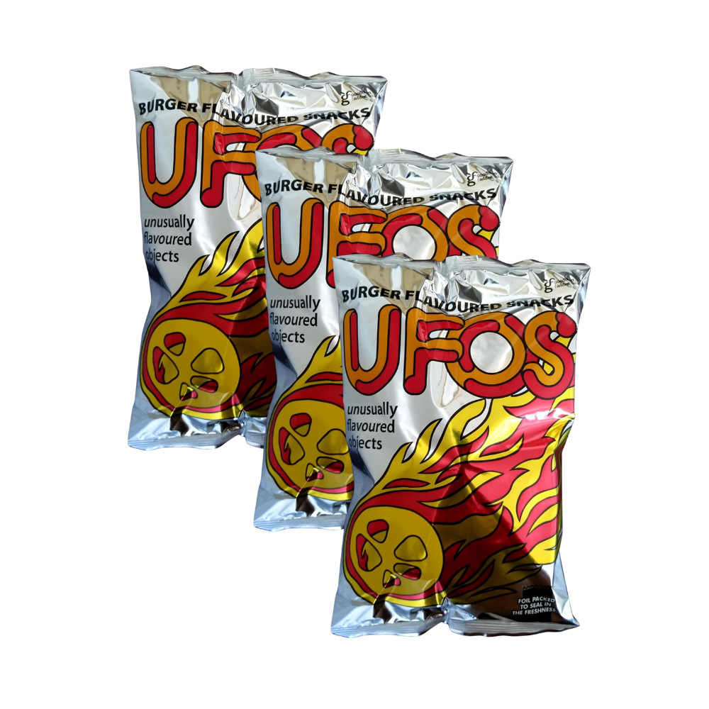 UFOs Burger Snack 100 grams (Pack of 5)