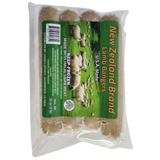 New Zealand Brand Lamb Bangers