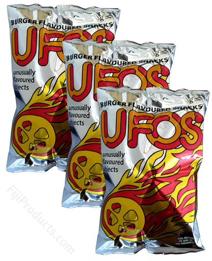 UFOs Burger Snack 100 grams (Pack of 5)